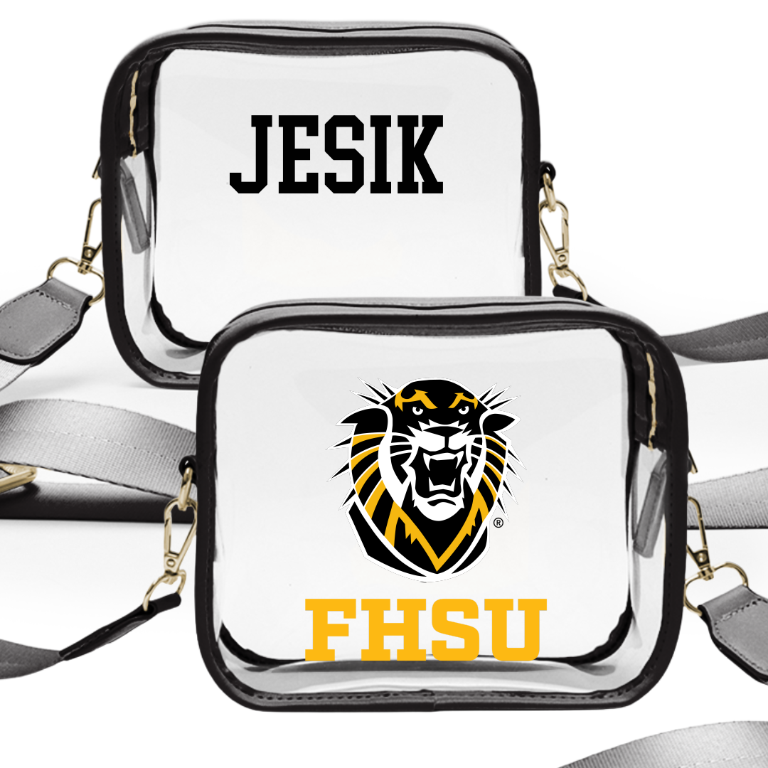 Fort Hays State University Cheer Black Clear Stadium Bag - Jaelah Jesik