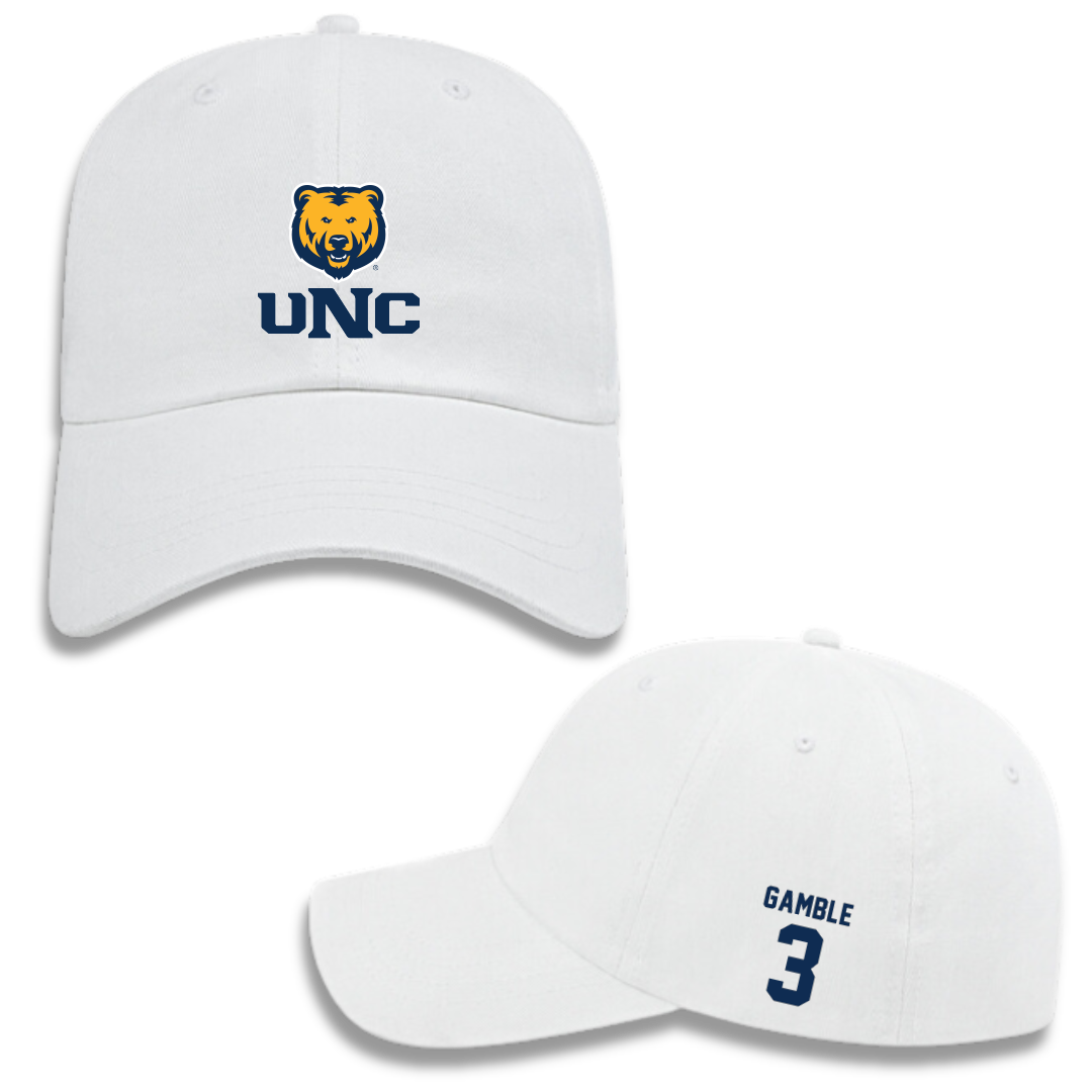 University of Northern Colorado Basketball (W) White Hat - #3 London Gamble