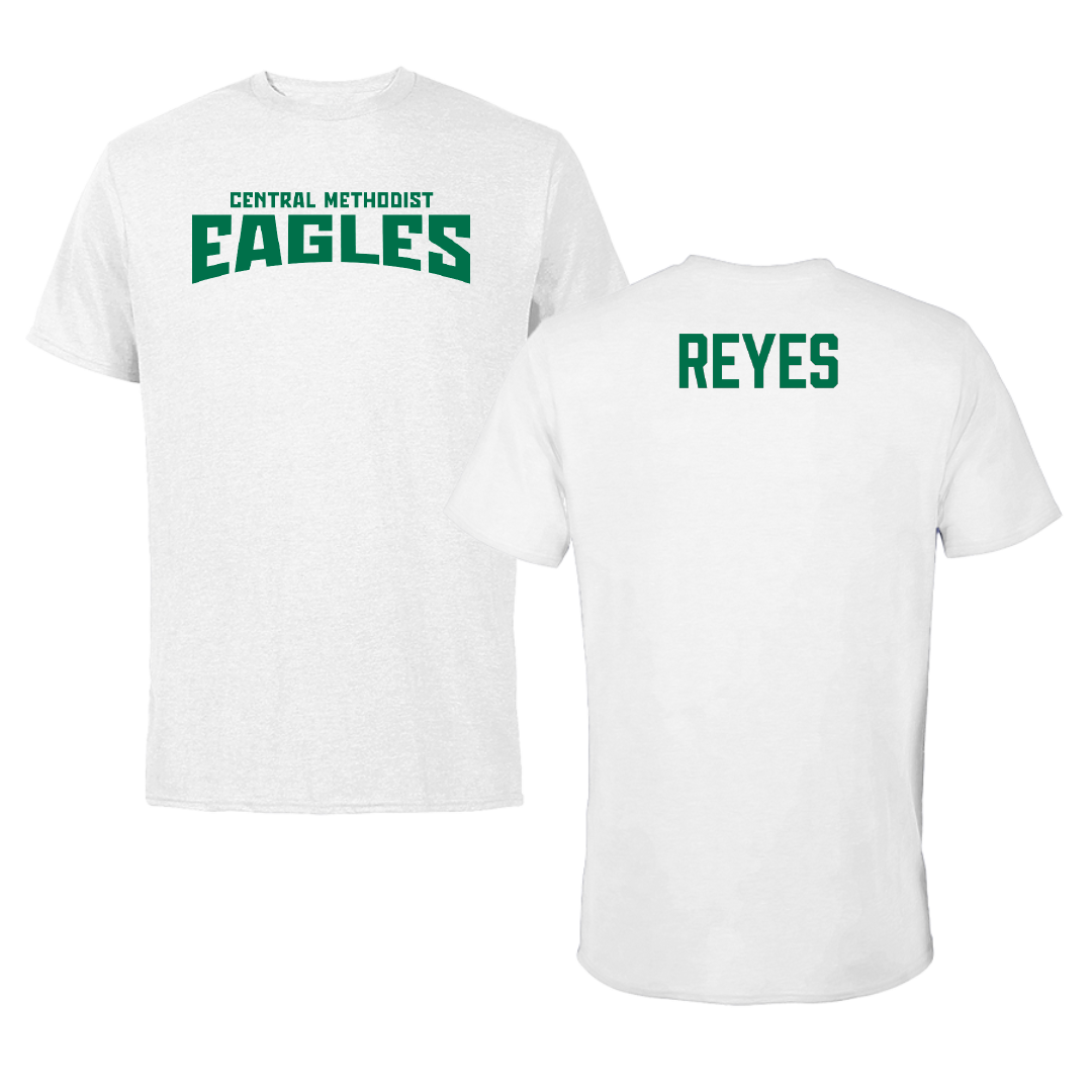 Central Methodist University Football White Classic Tee - Michael Reyes