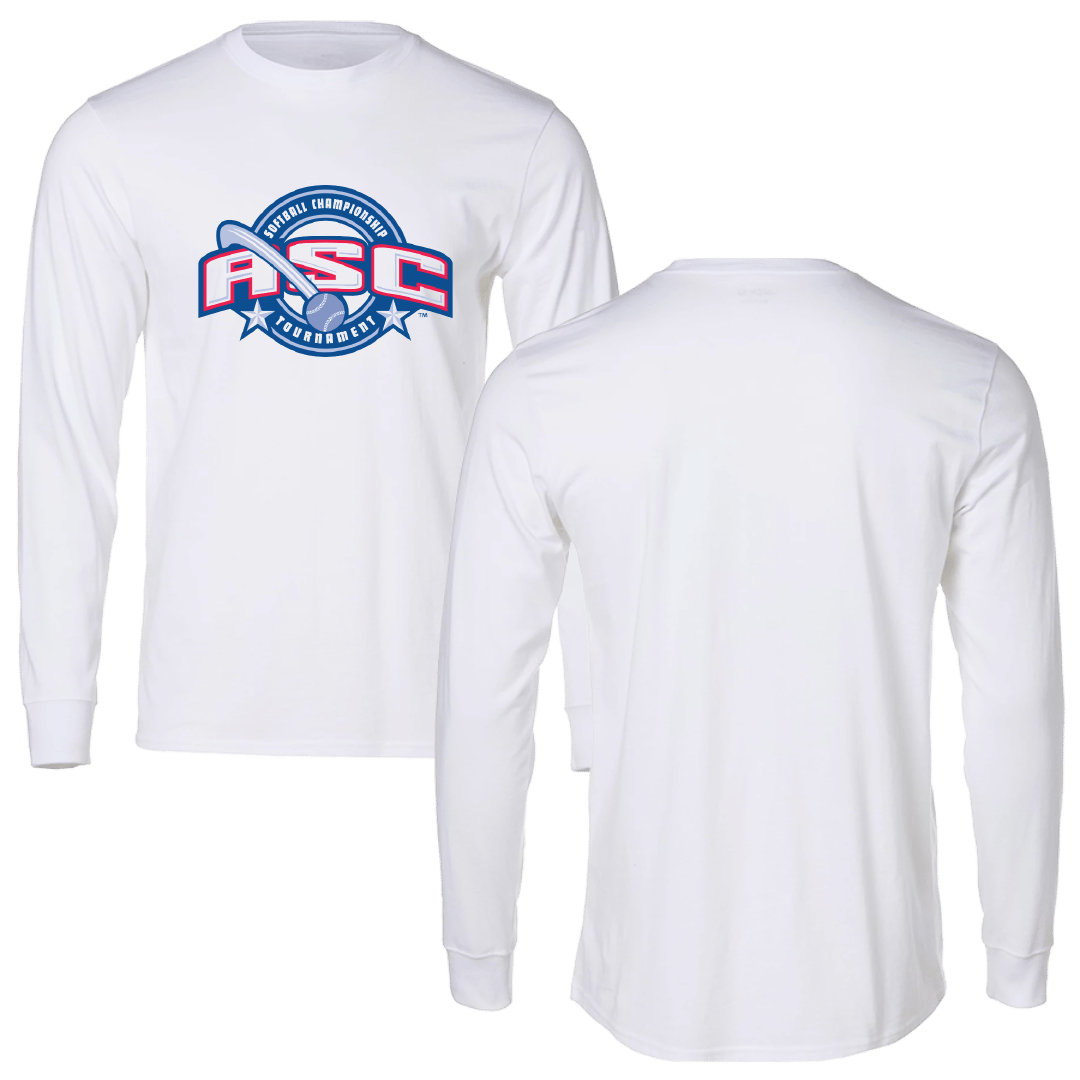 American Southwest Conference Softball White Championship Performance Long Sleeve - ASC Softball