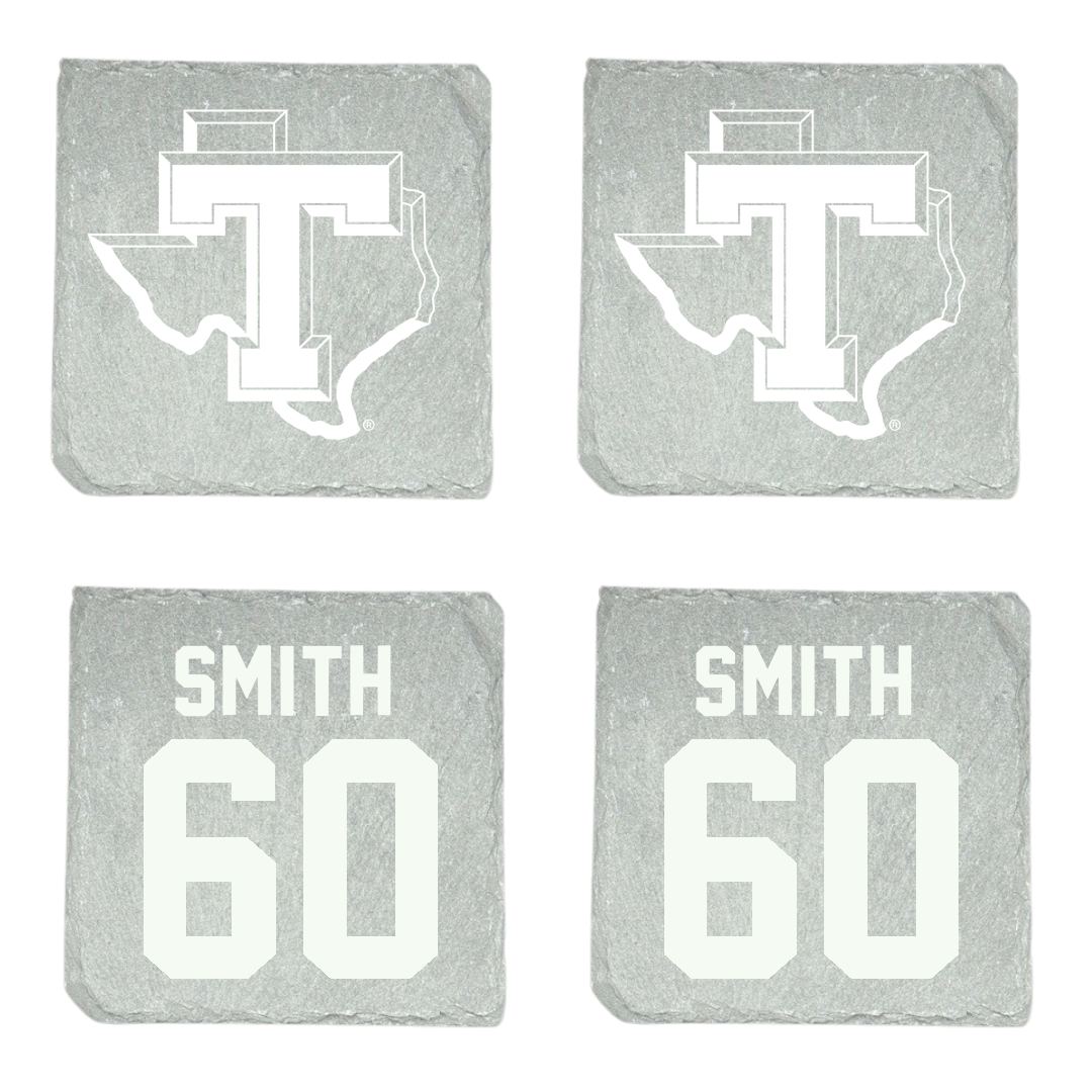 Tarleton State University Football Stone Coaster (4 Pack)  - #60 Hunter Smith