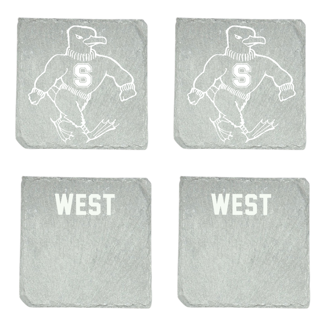 Salisbury University Cheer Stone Coaster (4 Pack)  - Kyah West