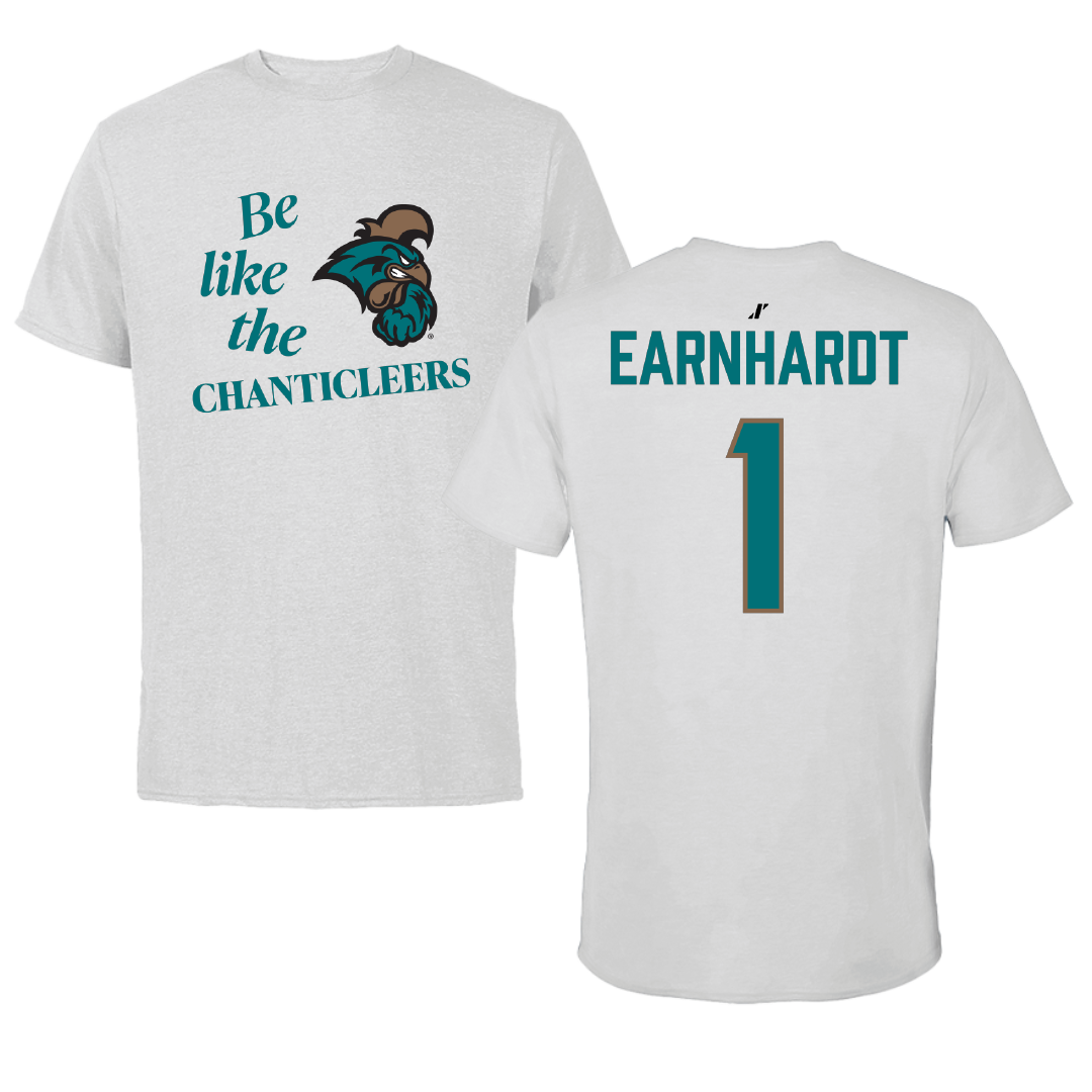 Coastal Carolina University Volleyball Light Gray Be Like Us Tee - #1 Bailee Earnhardt