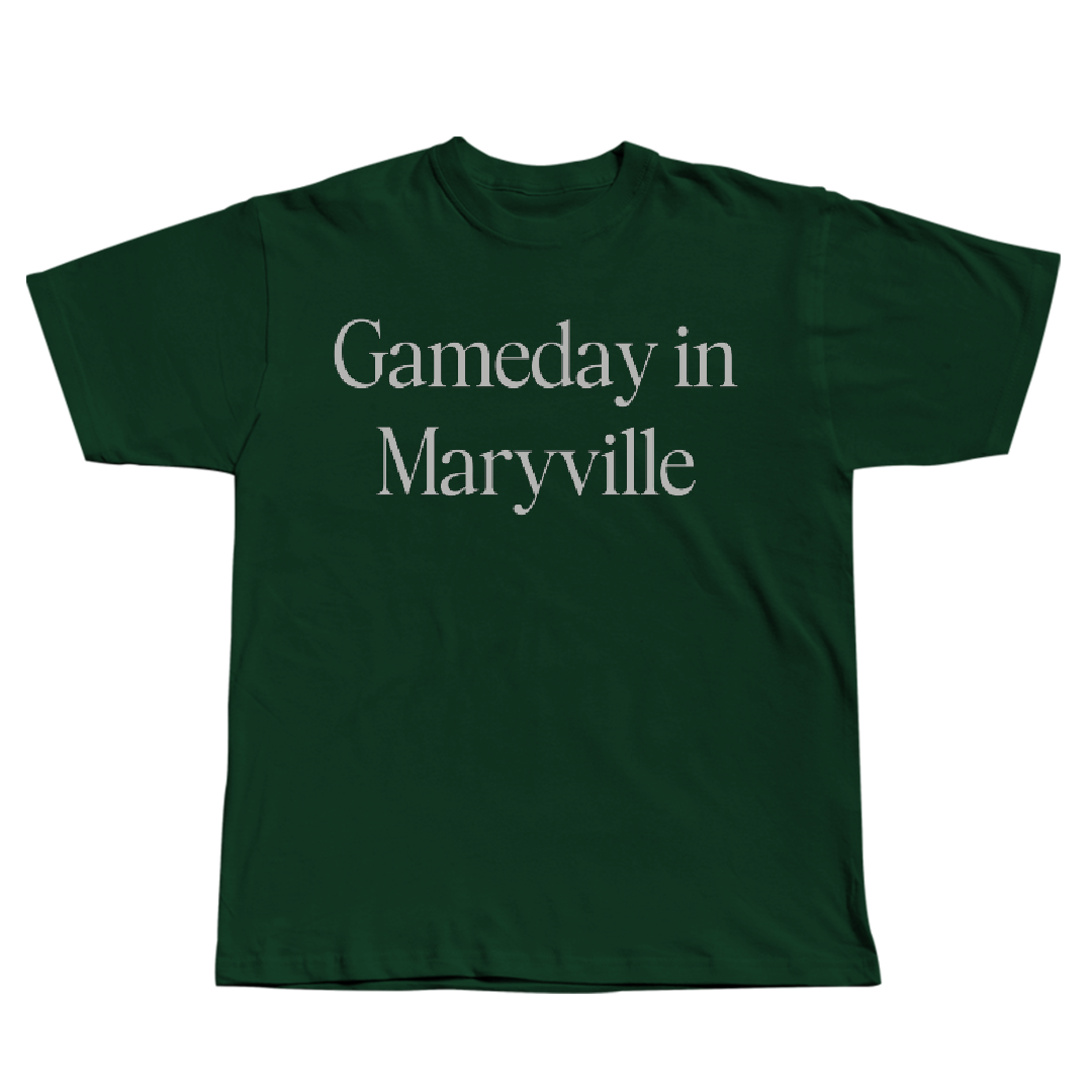 Northwest Missouri State University Cheer Forest Green Gameday Tee - Lily Hansen