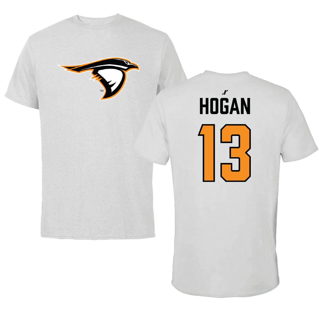 Anderson University (Indiana) Baseball Light Gray Tee - #13 Dylan Hogan