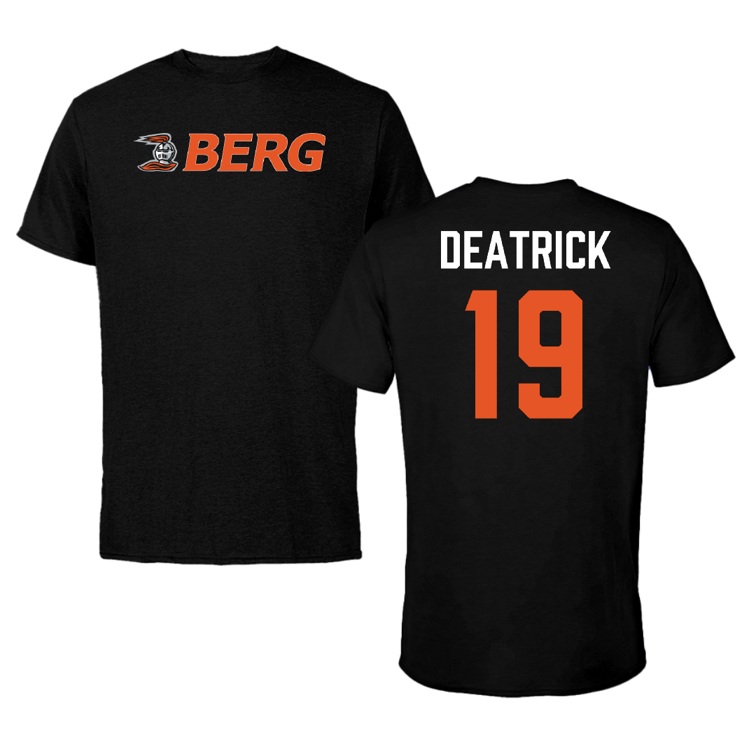 Heidelberg University Soccer Black Tee - #19 Ava Deatrick