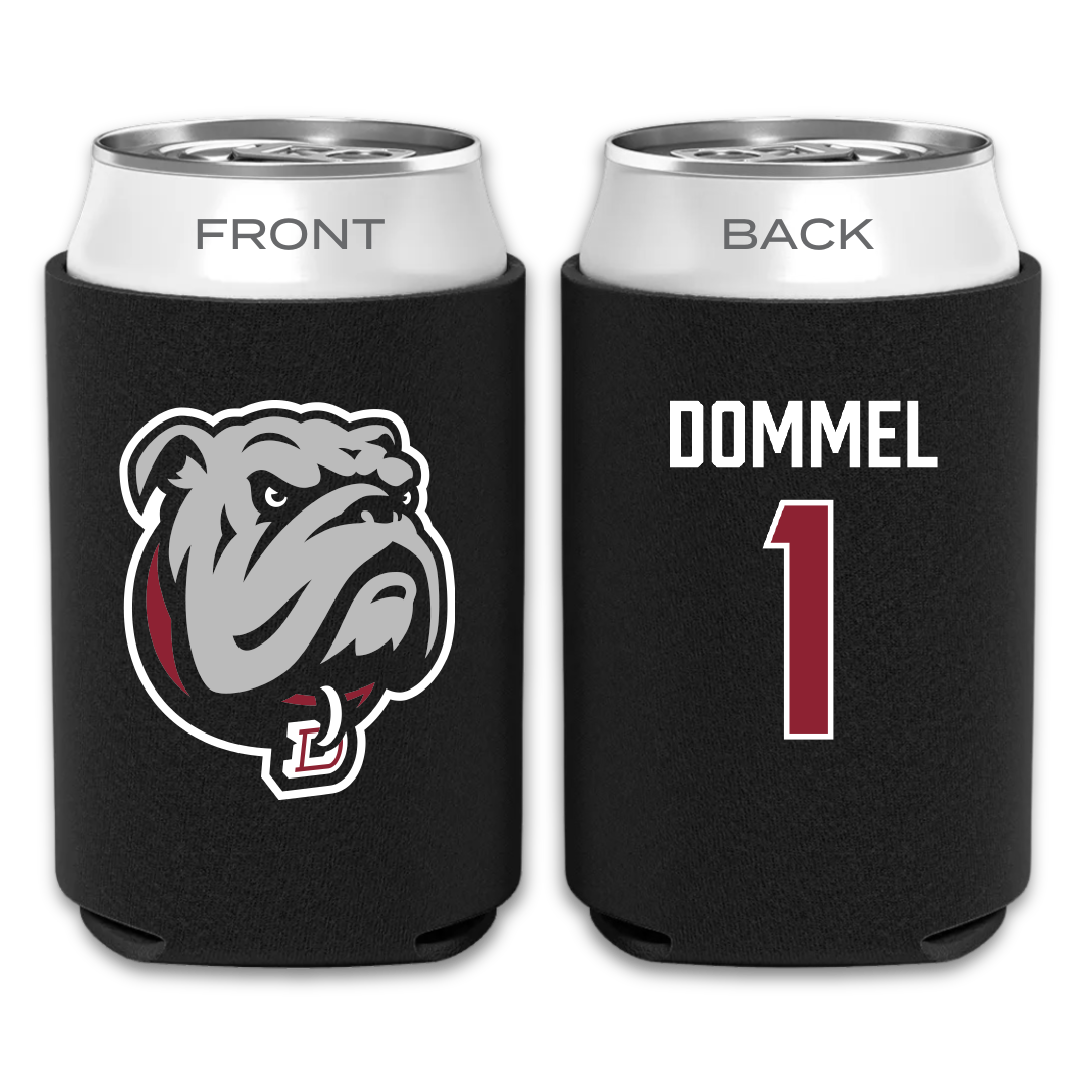 Dean College Volleyball Black Can Cooler - #1 Julia Dommel