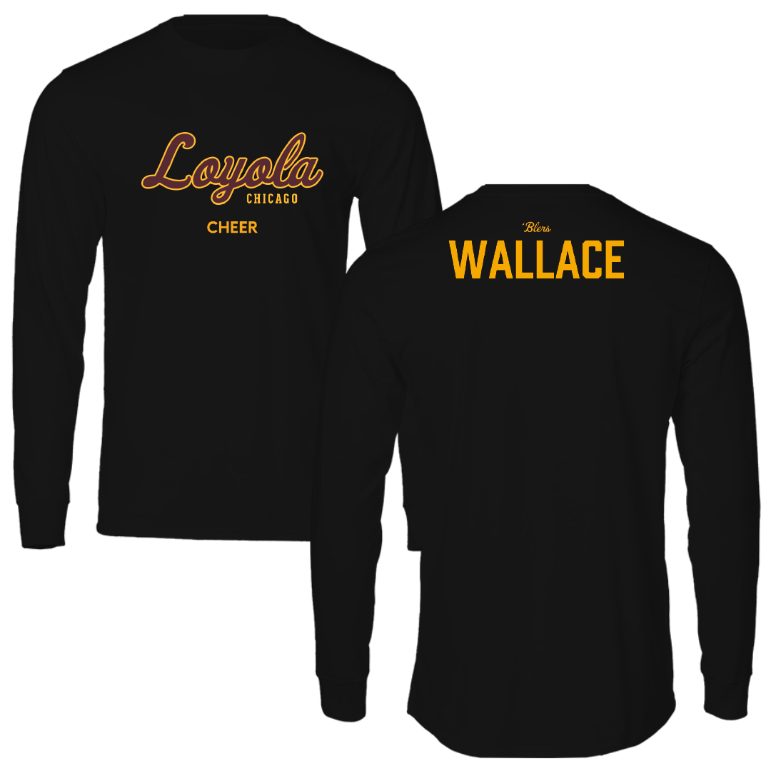 Loyola University-Chicago Cheer Black Performance Long Sleeve - Kamryn Wallace