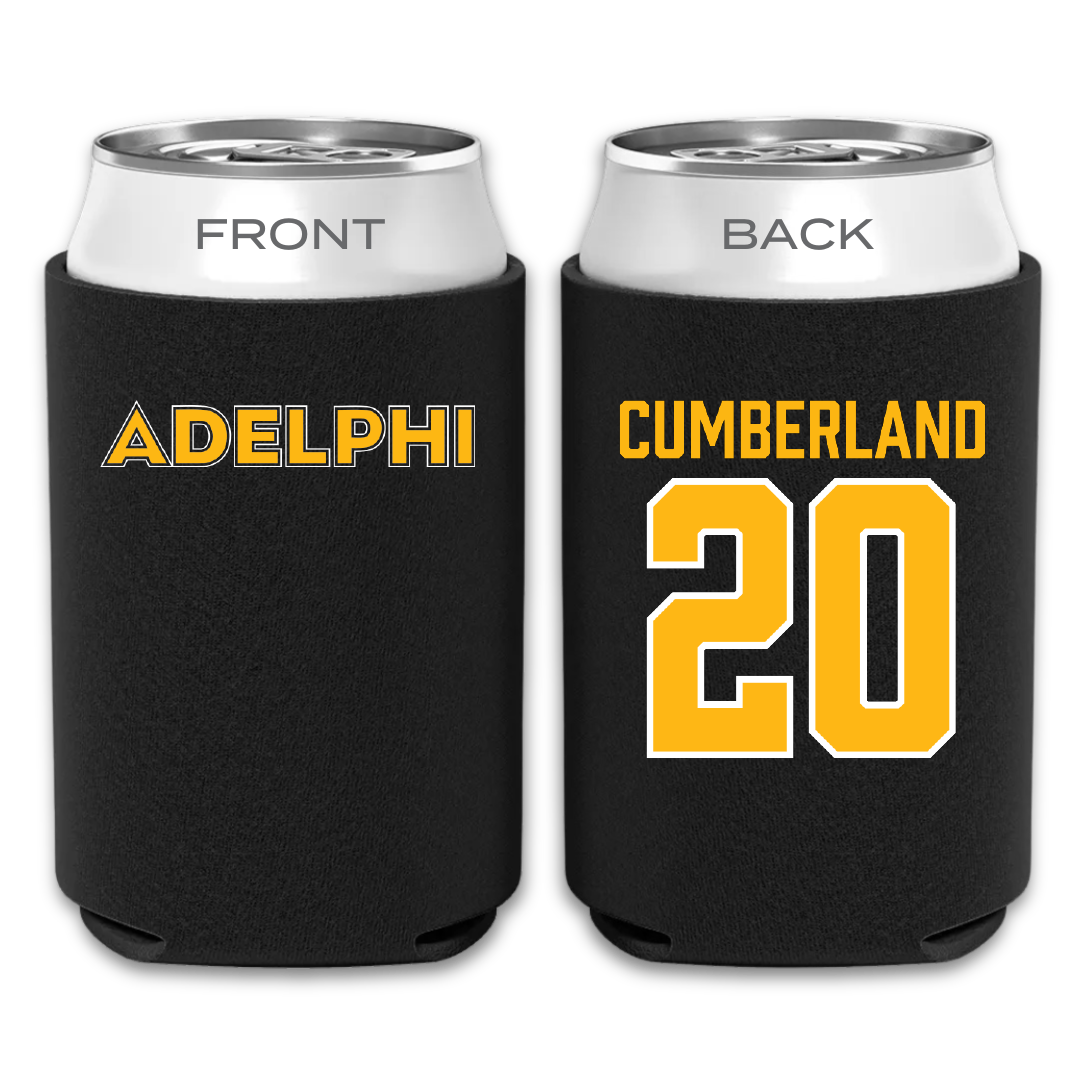 Adelphi University Basketball Black Can Cooler - #20 Myles Cumberland