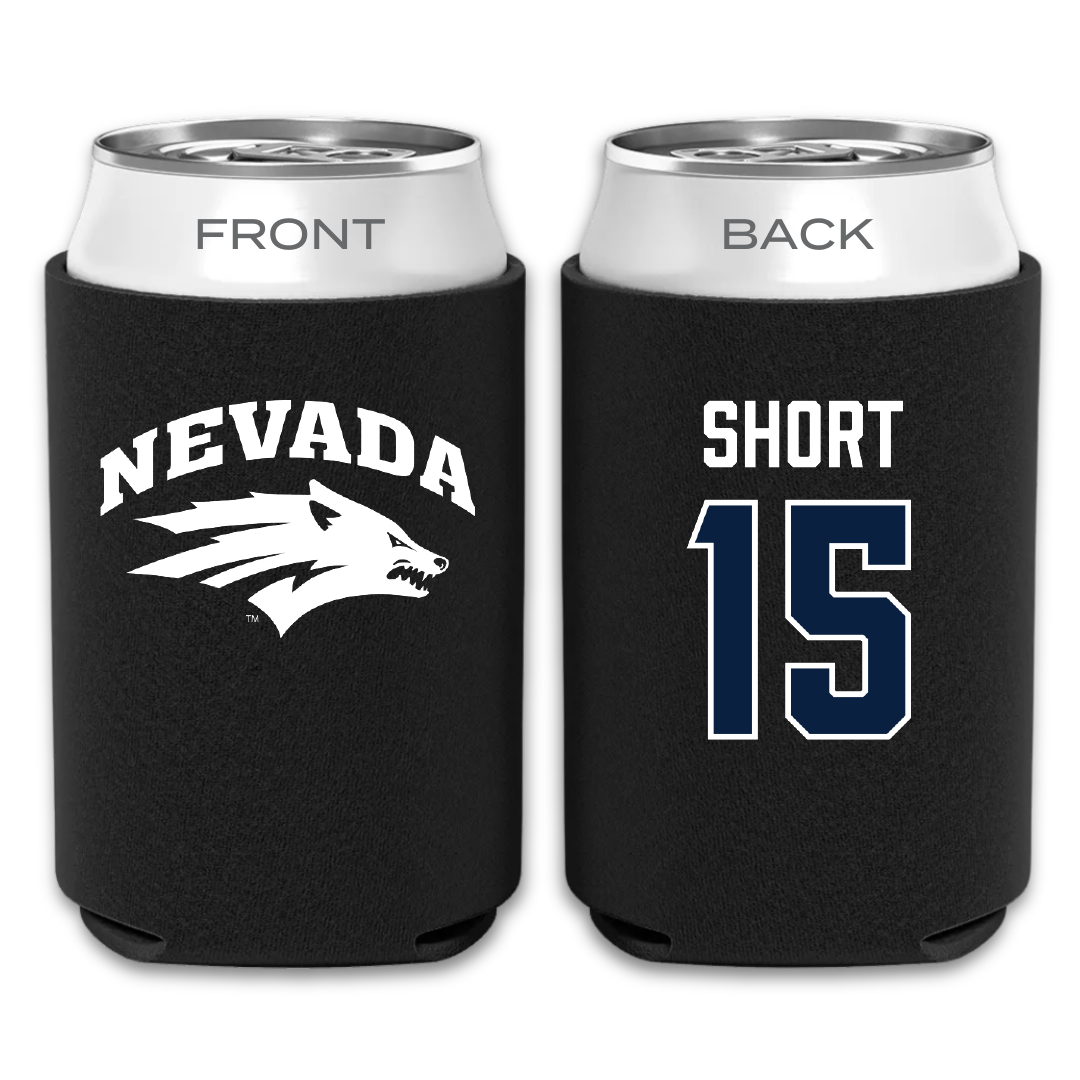 University of Nevada Baseball Black Can Cooler - #15 Tanner Short