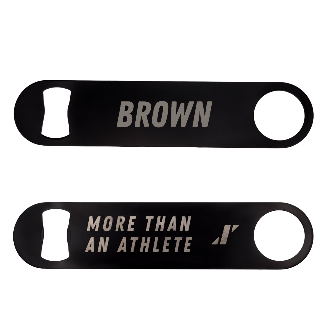 TF and XC Black Bottle Opener - Zada Brown
