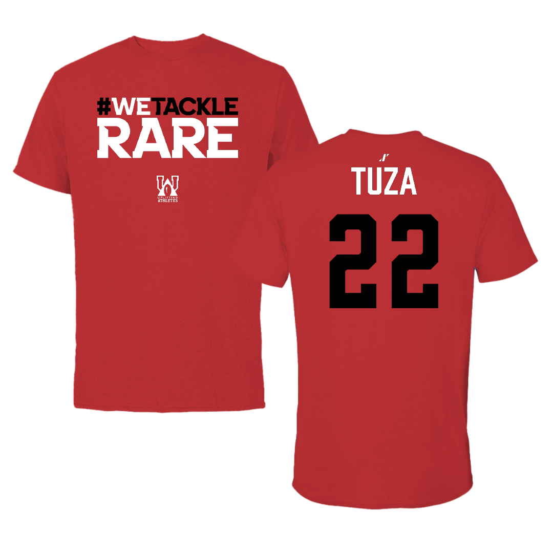 Lacrosse (W) Red Uplifting Athletes Tee - #22 Elle Tuza