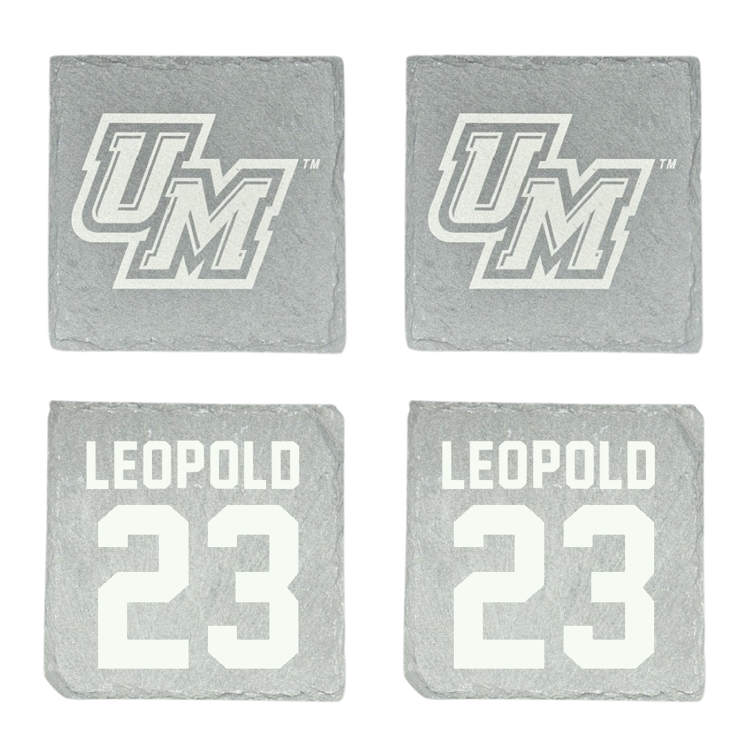 University of Montevallo Acrobatics Tumbling Stone Coaster (4 Pack)  - #23 Tracie Leopold