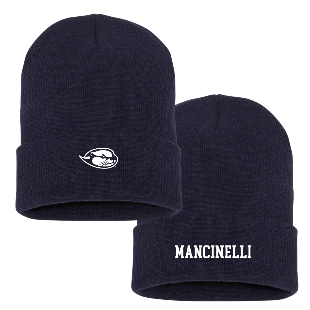 Cal State Monterey Bay Water Polo (W) Navy Beanie - #2 Natalie Mancinelli