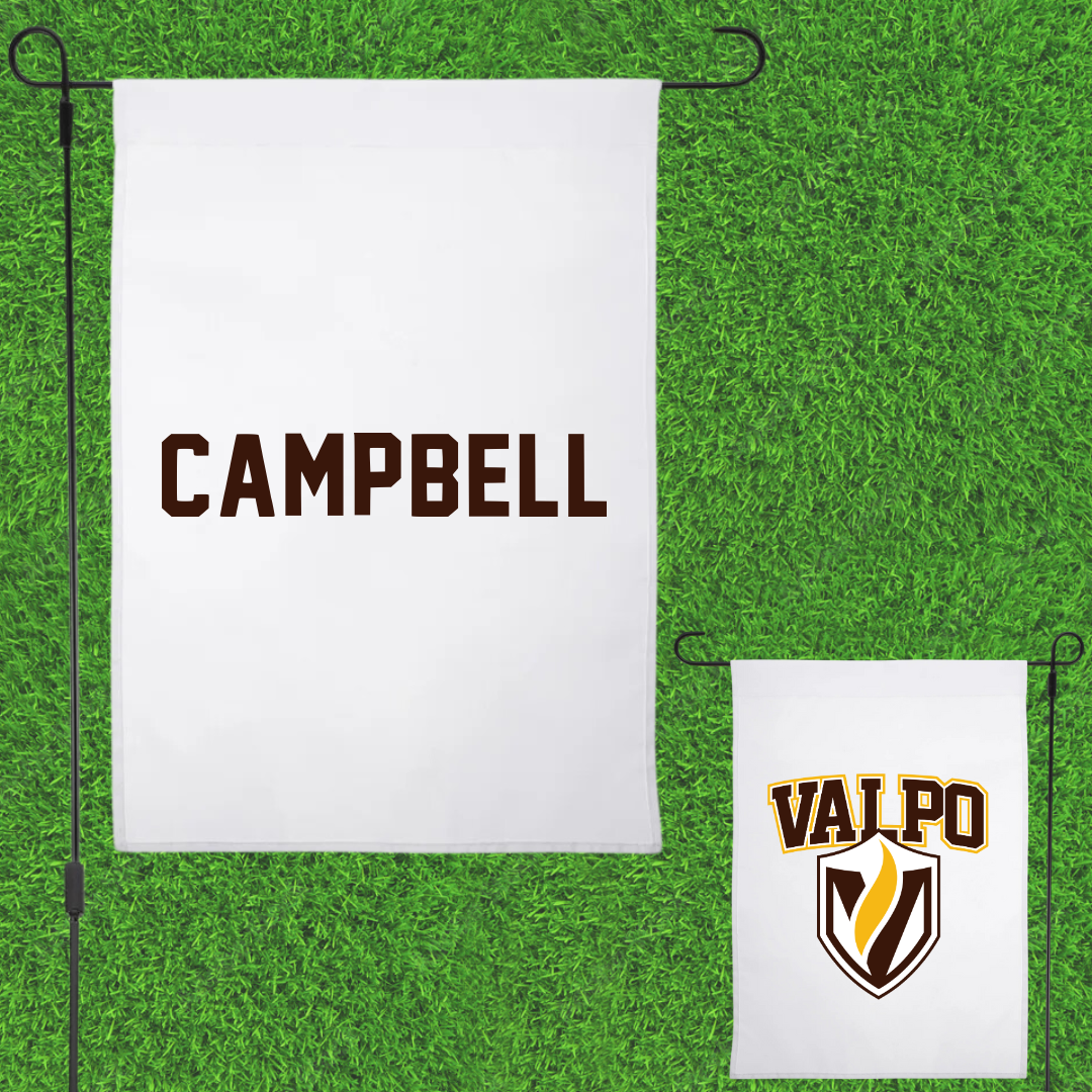 Valparaiso University Cheer White Garden Flag - Maddie Campbell