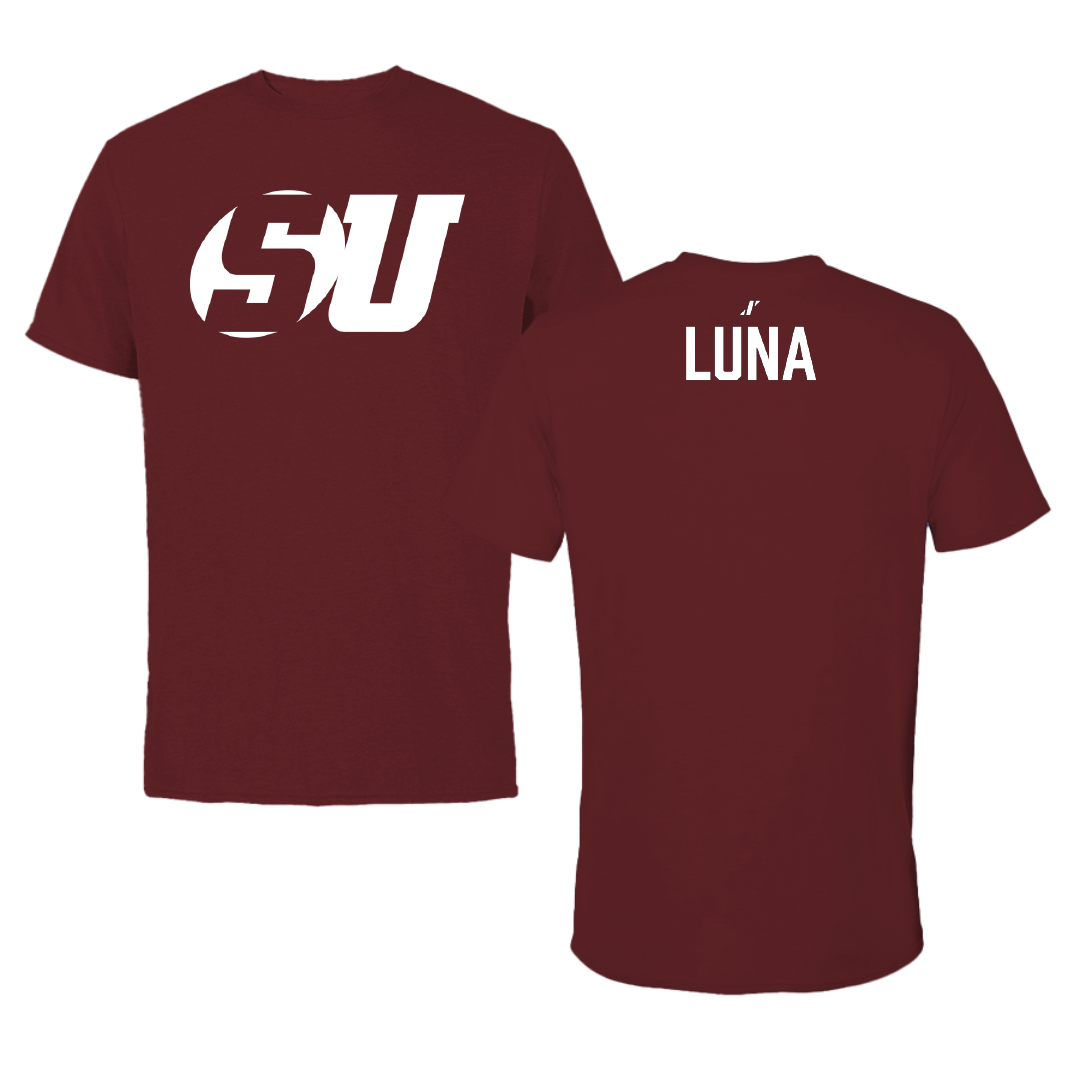 Schreiner University TF and XC Maroon Tee - Daniela Luna