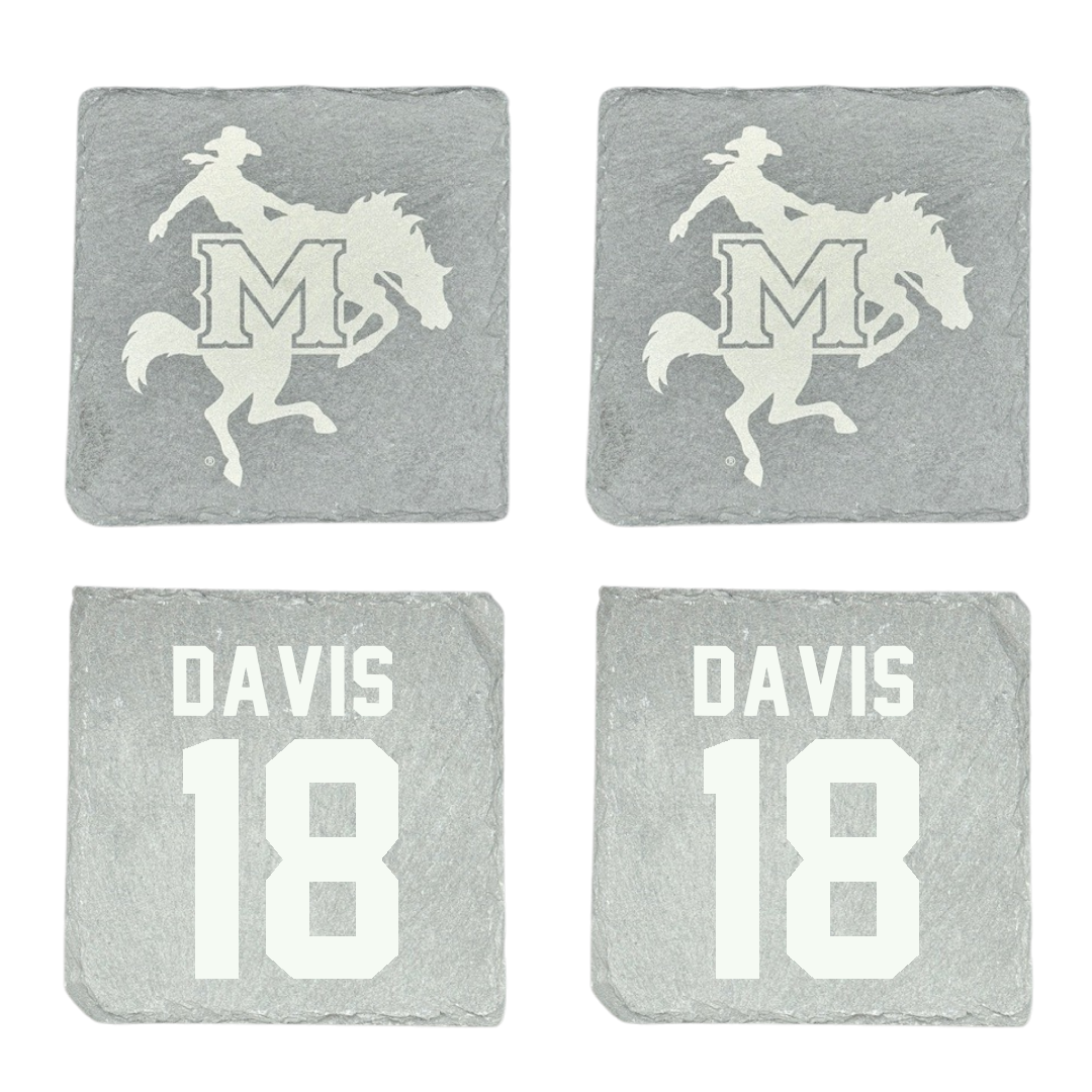 McNeese State University Softball Stone Coaster (4 Pack)  - #18 Bailey Davis
