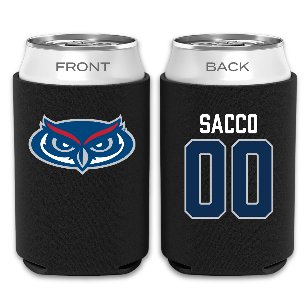Florida Atlantic University Softball Black Can Cooler - #00 Gabby Sacco