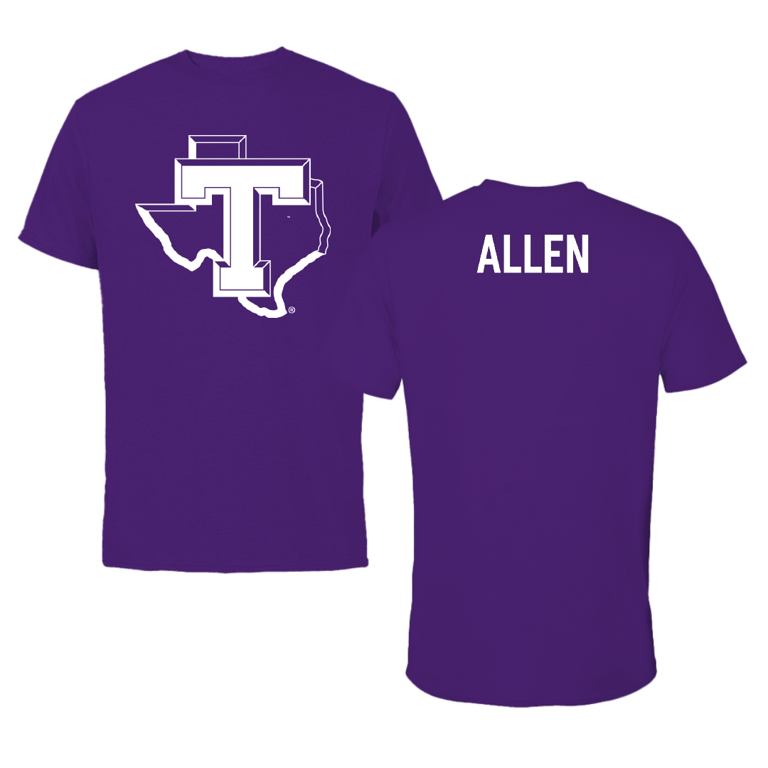 Tarleton State University TF and XC Purple Tee - Brendan Allen