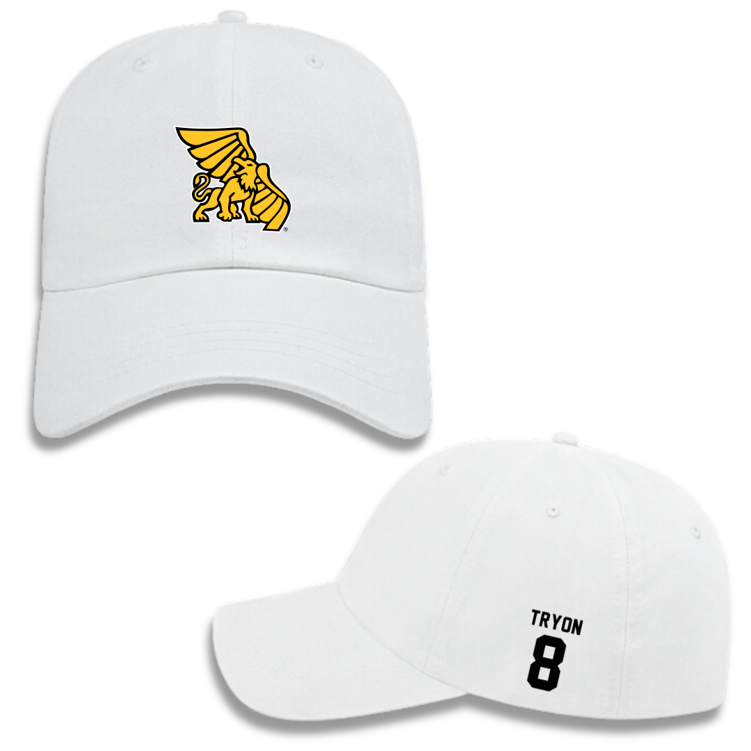 Missouri Western State University Football White Hat - #8 Brandon Tryon