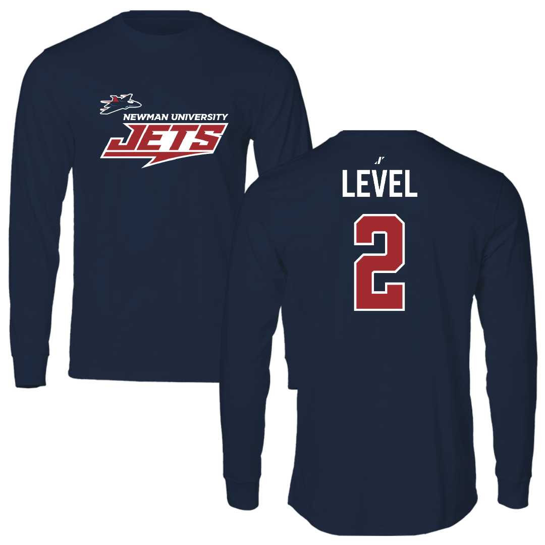 Newman University Bowling (M) Navy General Performance Long Sleeve - #2 PJ Level