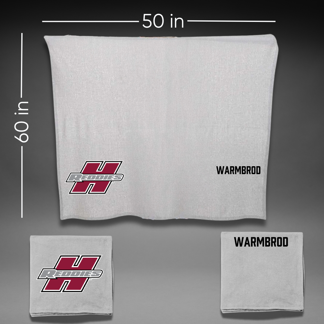 Henderson State University Golf (M) Gray Blanket - Drew Warmbrod