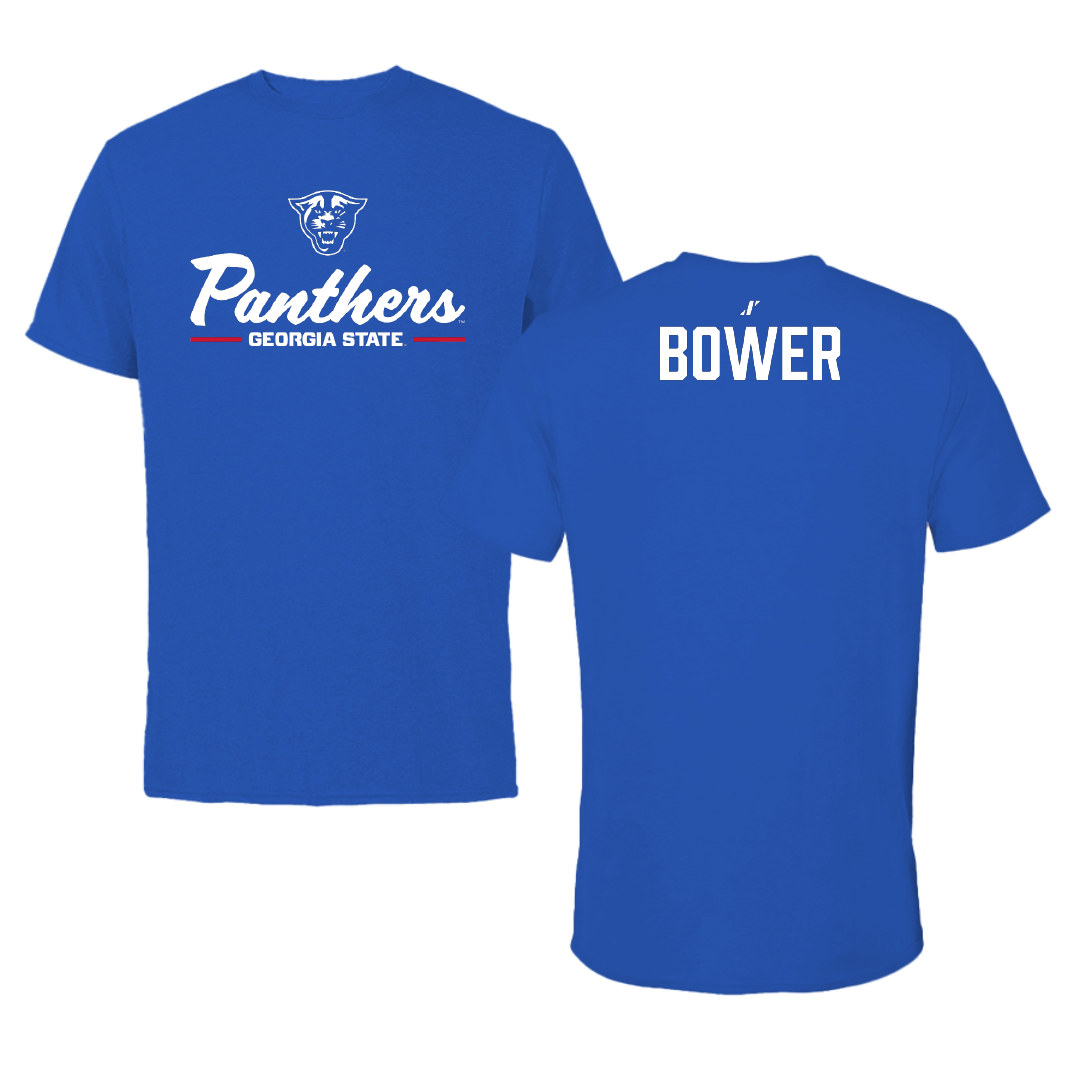 Georgia State University Softball Blue General Performance Tee - Briana Bower