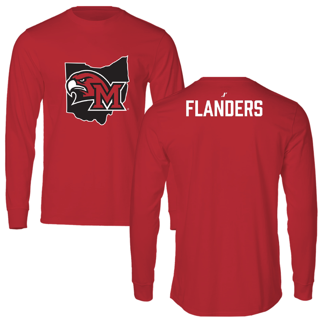 Miami University (Ohio) Cheer Red State Performance Long Sleeve - Emma Flanders