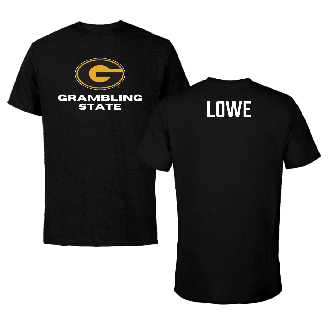 Grambling State University TF and XC Black Performance Tee - Carson Lowe
