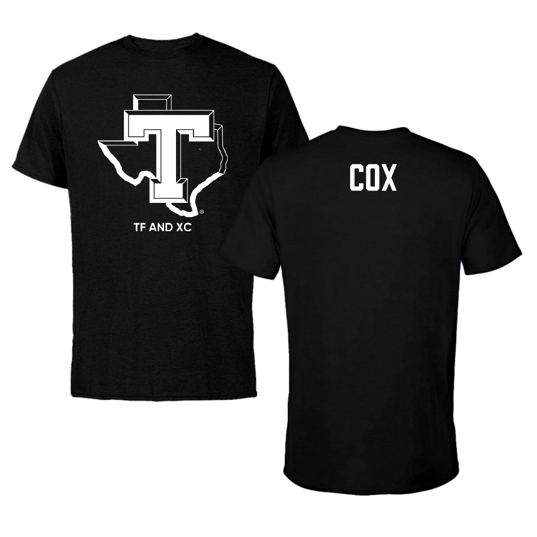 Tarleton State University TF and XC Black Performance Tee - CaTerrin Cox