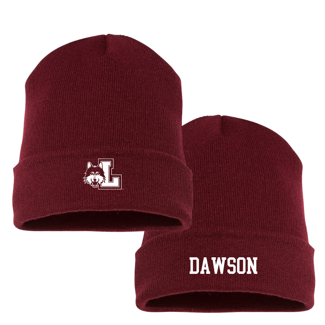 Loyola University-Chicago Basketball (M) Maroon Beanie - #1 Jayden Dawson