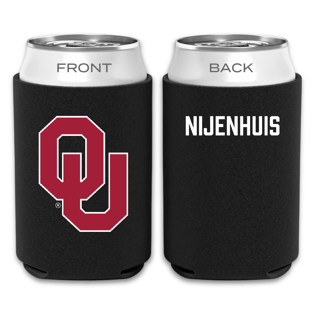 University of Oklahoma Wrestling Black Can Cooler - Gerrit Nijenhuis
