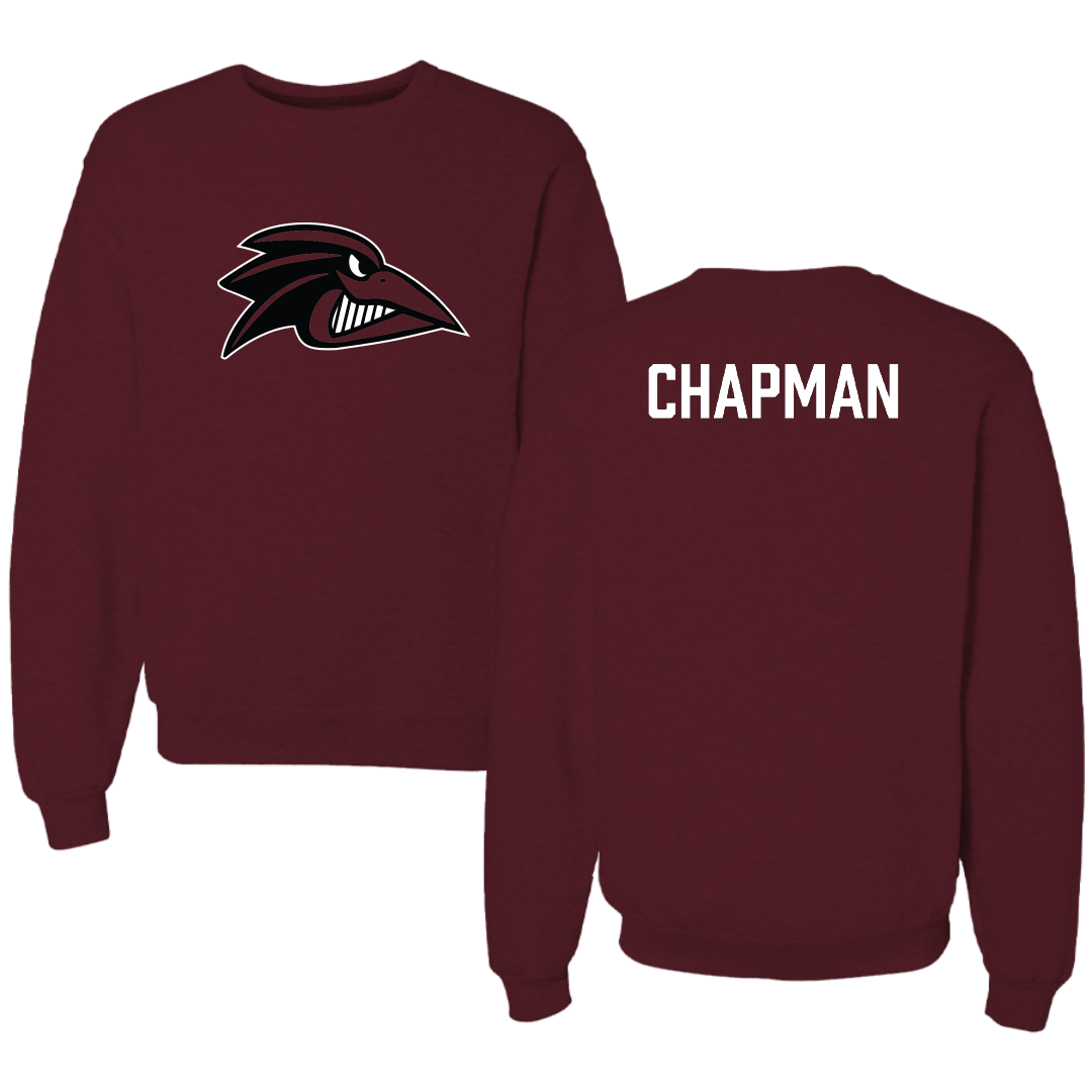 Franklin Pierce University TF and XC Maroon Crewneck - Sidney Chapman
