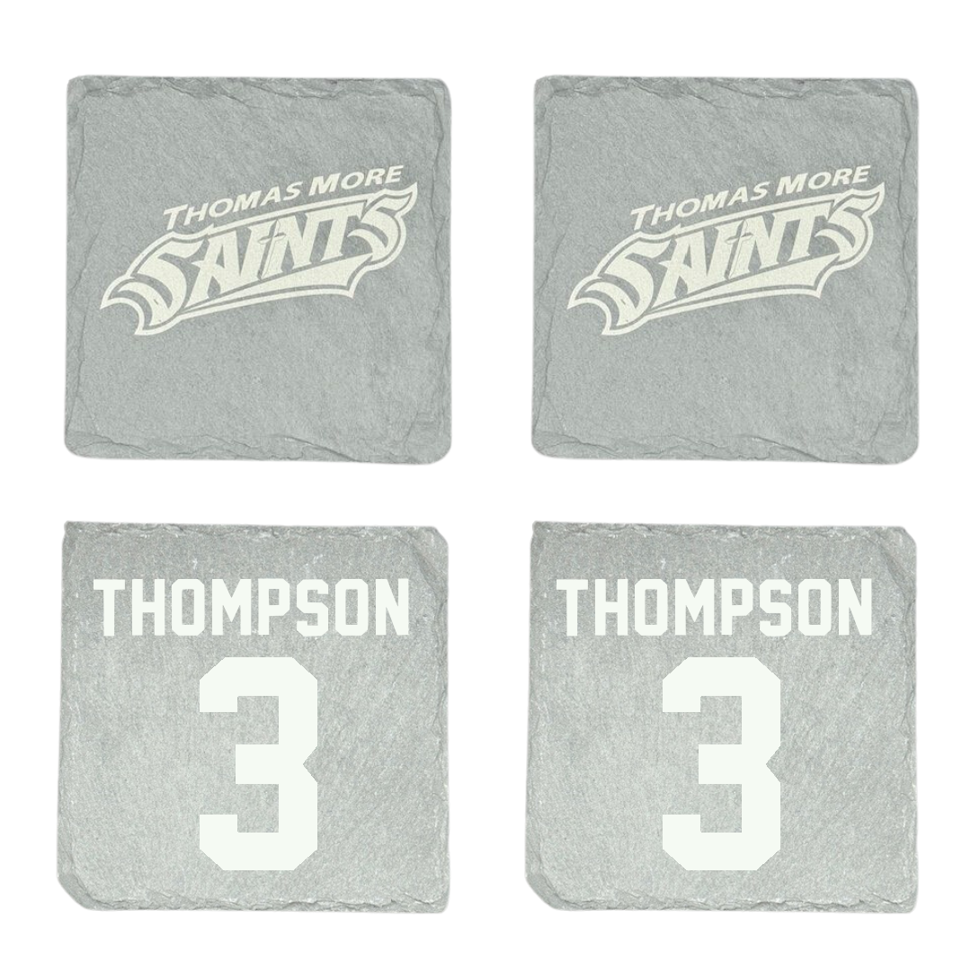 Thomas More University Baseball Stone Coaster (4 Pack)  - #3 Dylan Thompson