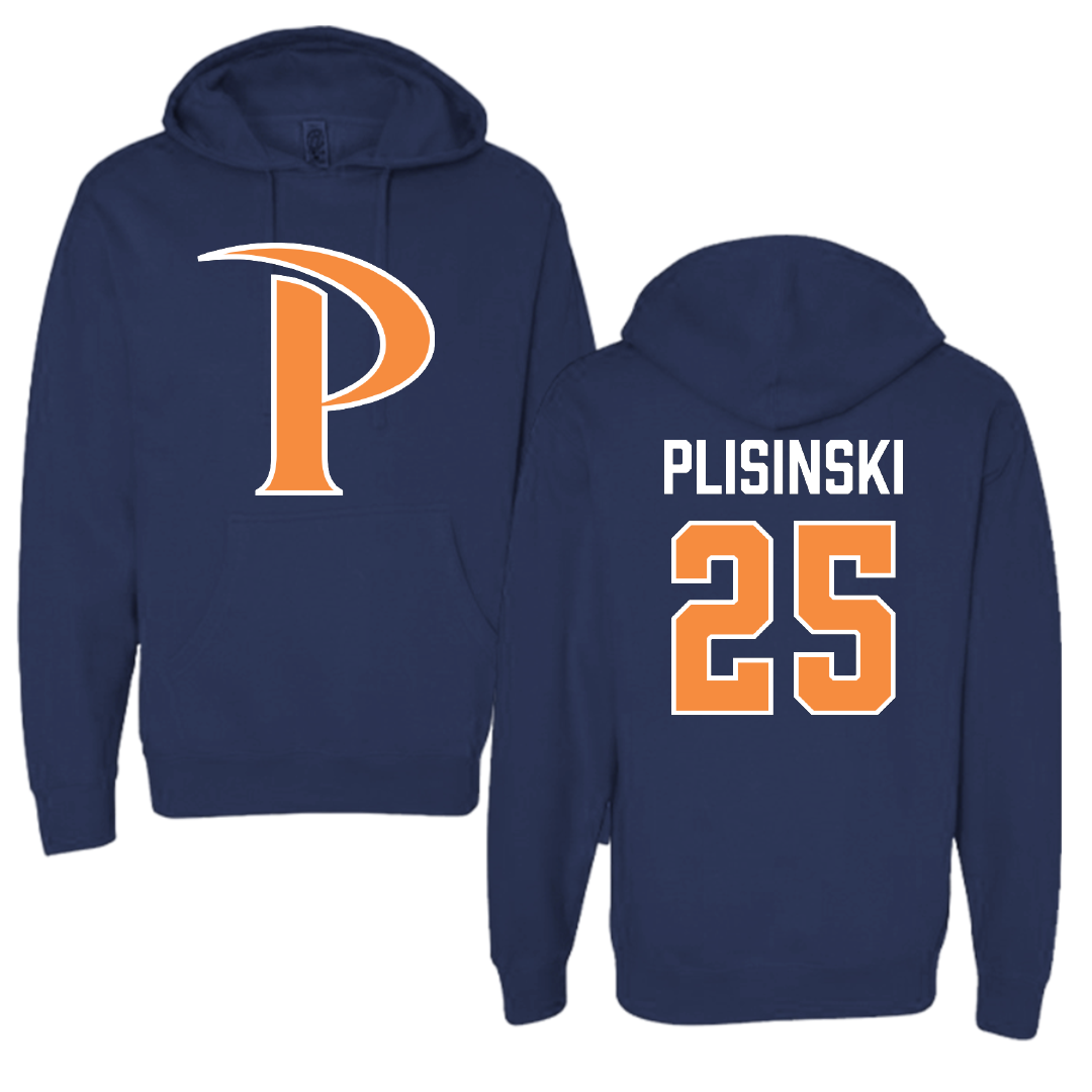 Pepperdine University Baseball Navy Hoodie - #25 Austin Plisinski