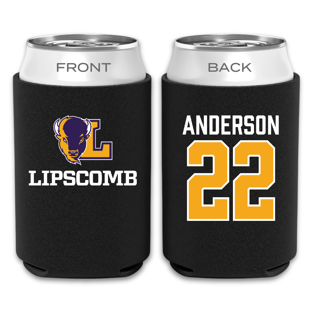 Lipscomb University Basketball Black Can Cooler - #22 Joe Anderson
