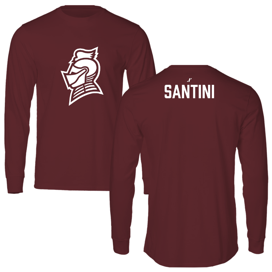 Bellarmine University Golf Maroon Long Sleeve - Matthew Santini