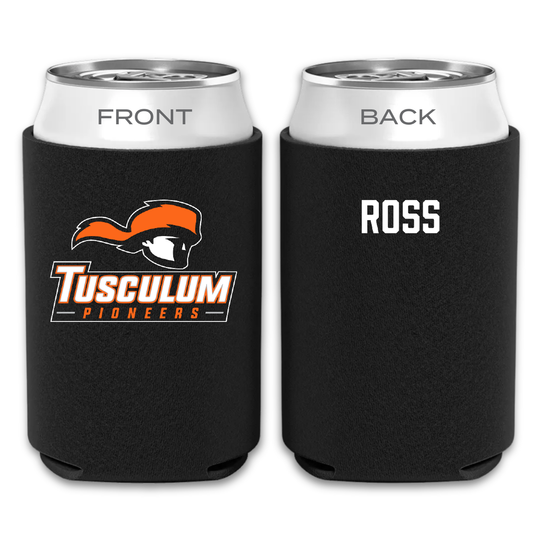 Tusculum University TF and XC Black Can Cooler - John Ross
