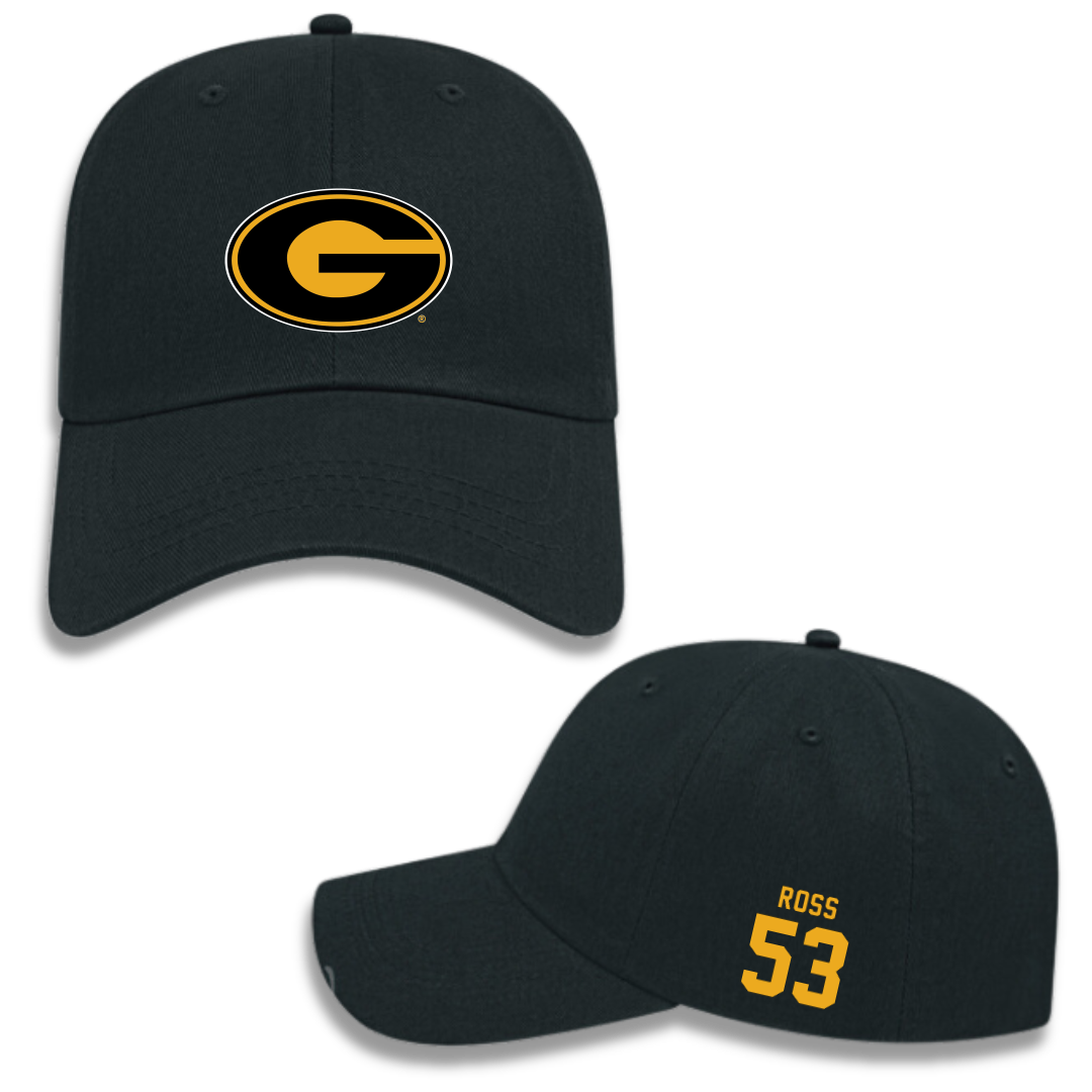 Grambling State University Football Black Hat - #53 Quentin Ross