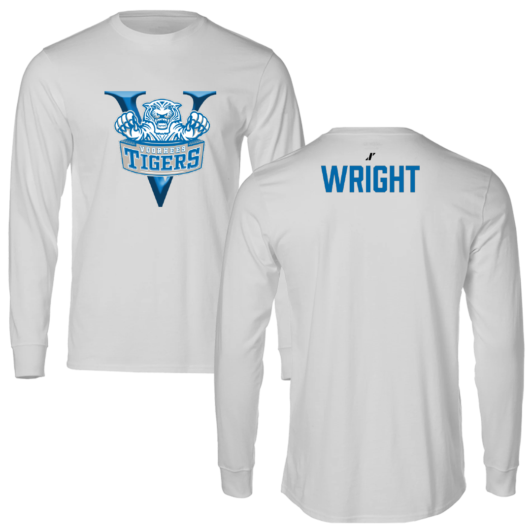 Voorhees University TF and XC Light Gray Performance Long Sleeve - Rashad Wright