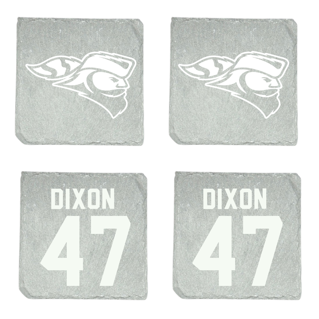 Carroll University Football Stone Coaster (4 Pack)  - #47 Larsen Dixon
