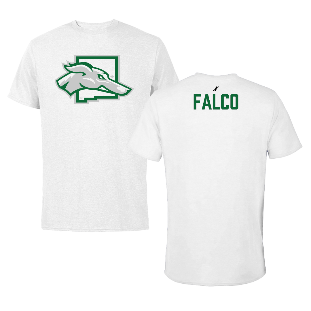 Eastern New Mexico University TF and XC White Tee - DJ Falco