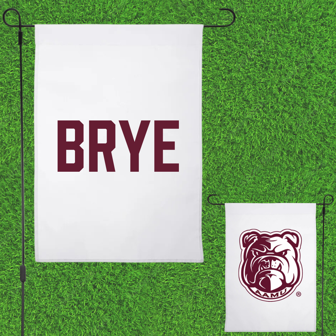 Alabama A&M University Cheer White Garden Flag - Paris Brye