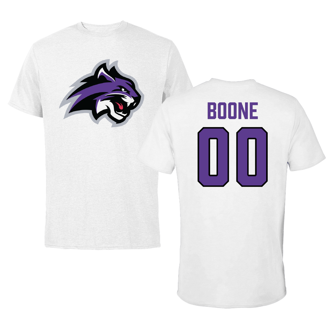 Wiley University Softball White Tee - #00 Kyrra Boone
