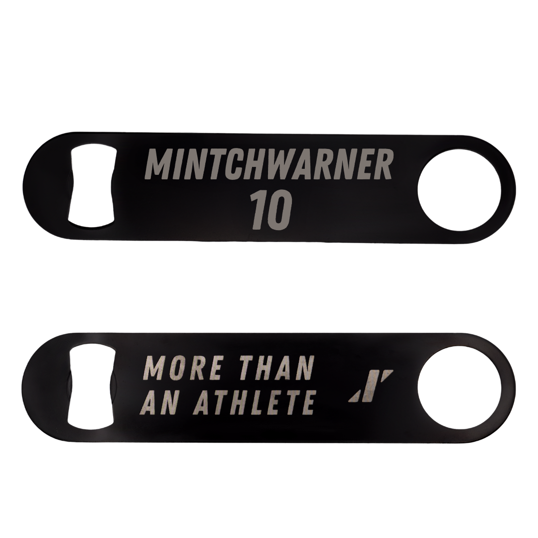 Fairleigh Dickinson University-Metropolitan Campus Lacrosse Black Bottle Opener - #10 Lane Mintchwarner