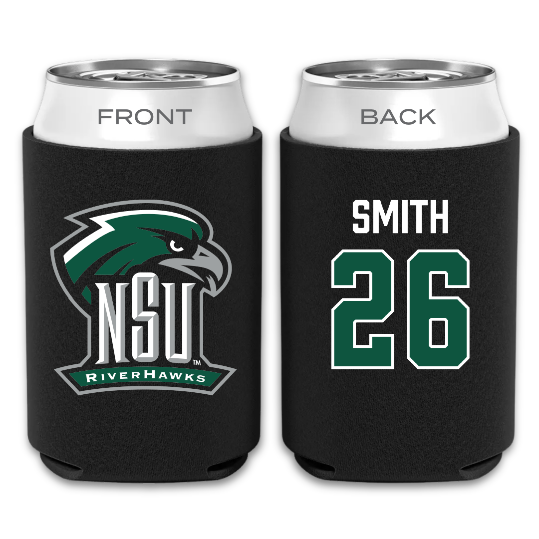 Northeastern State University Baseball Black Can Cooler - #26 Brady Smith