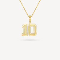 Gold Presidents Pendant and Chain - #10 Deanna Montero