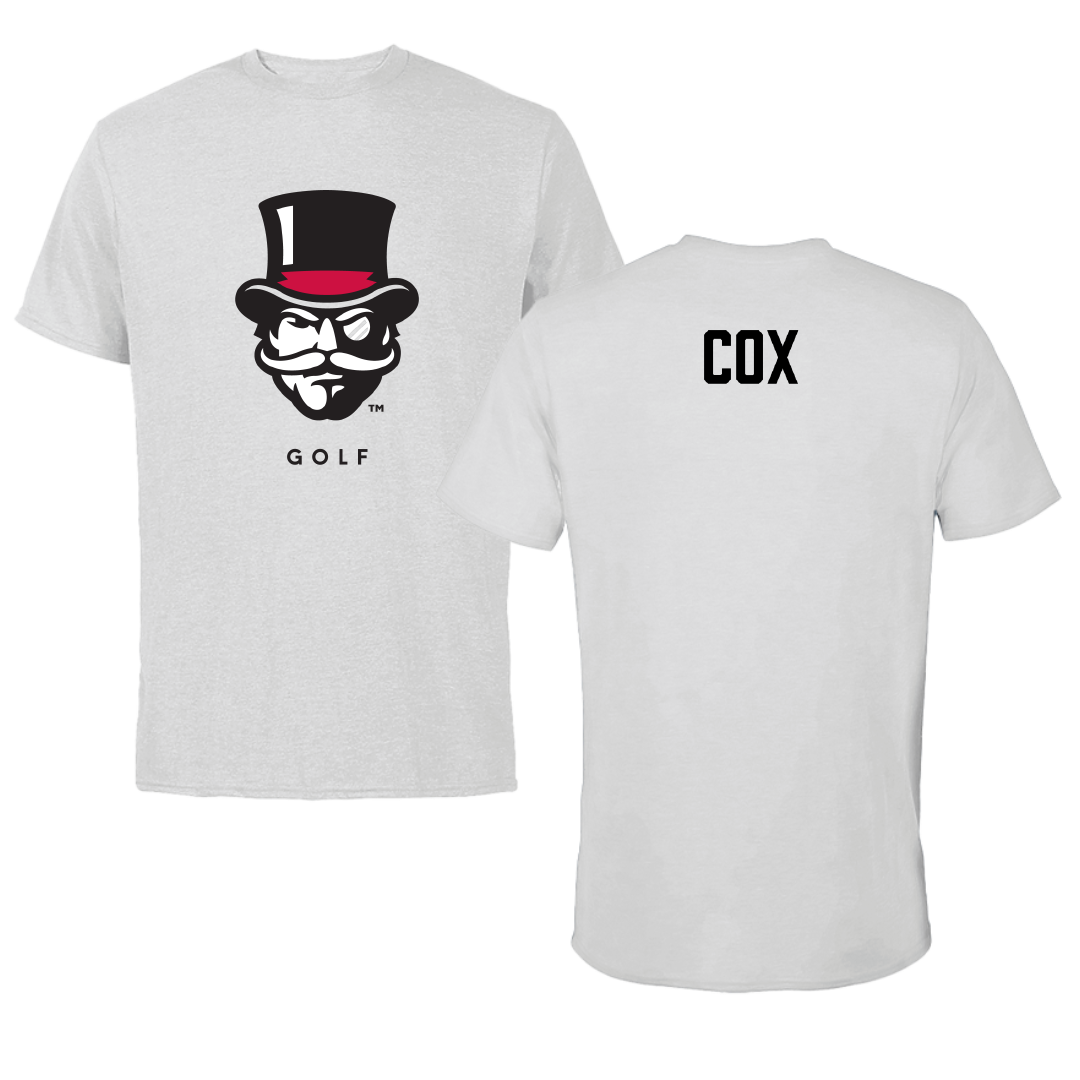 Austin Peay State University Golf (W) Gray Mascot Tee - Makenna Cox