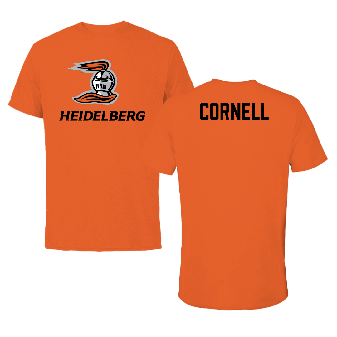 Heidelberg University Wrestling (M) Orange Tee - Josh Cornell