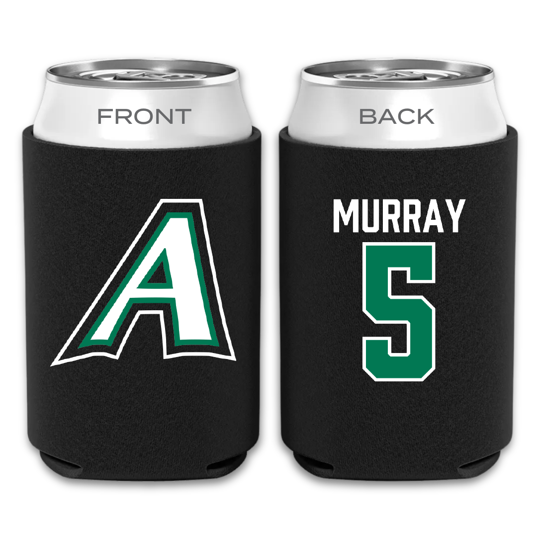Adams State University Baseball Black Can Cooler - #5 Connor Murray